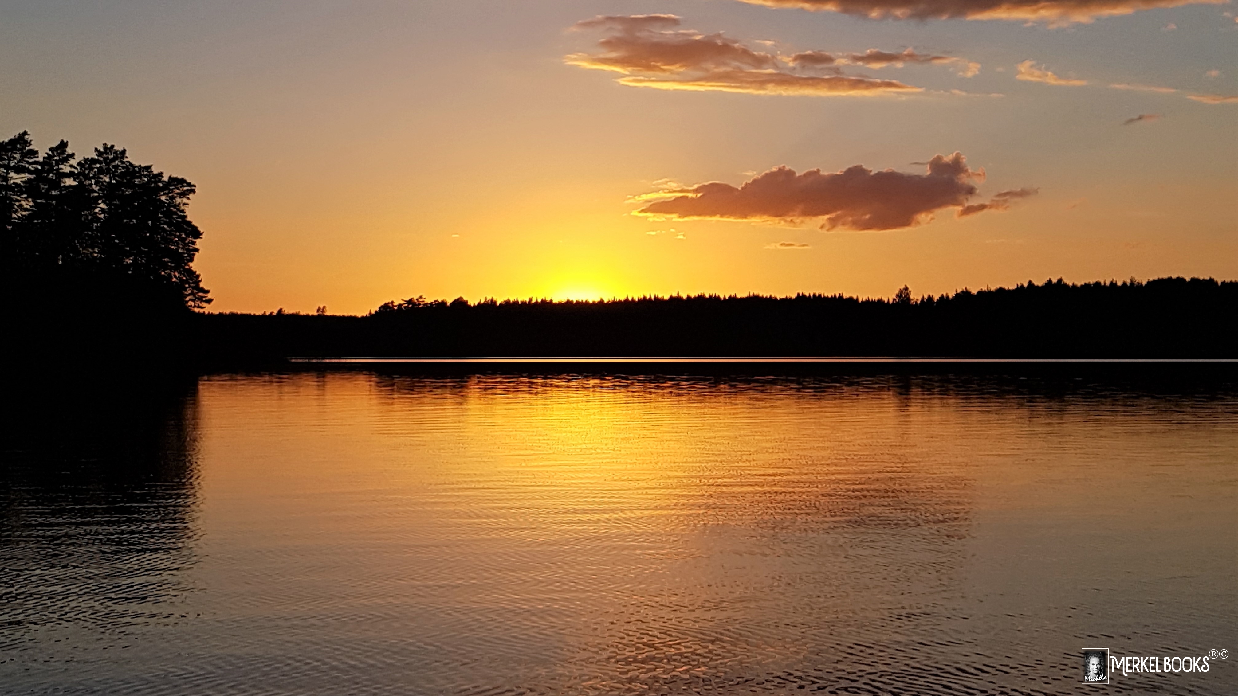 18 Lake Bleklången Sweden July